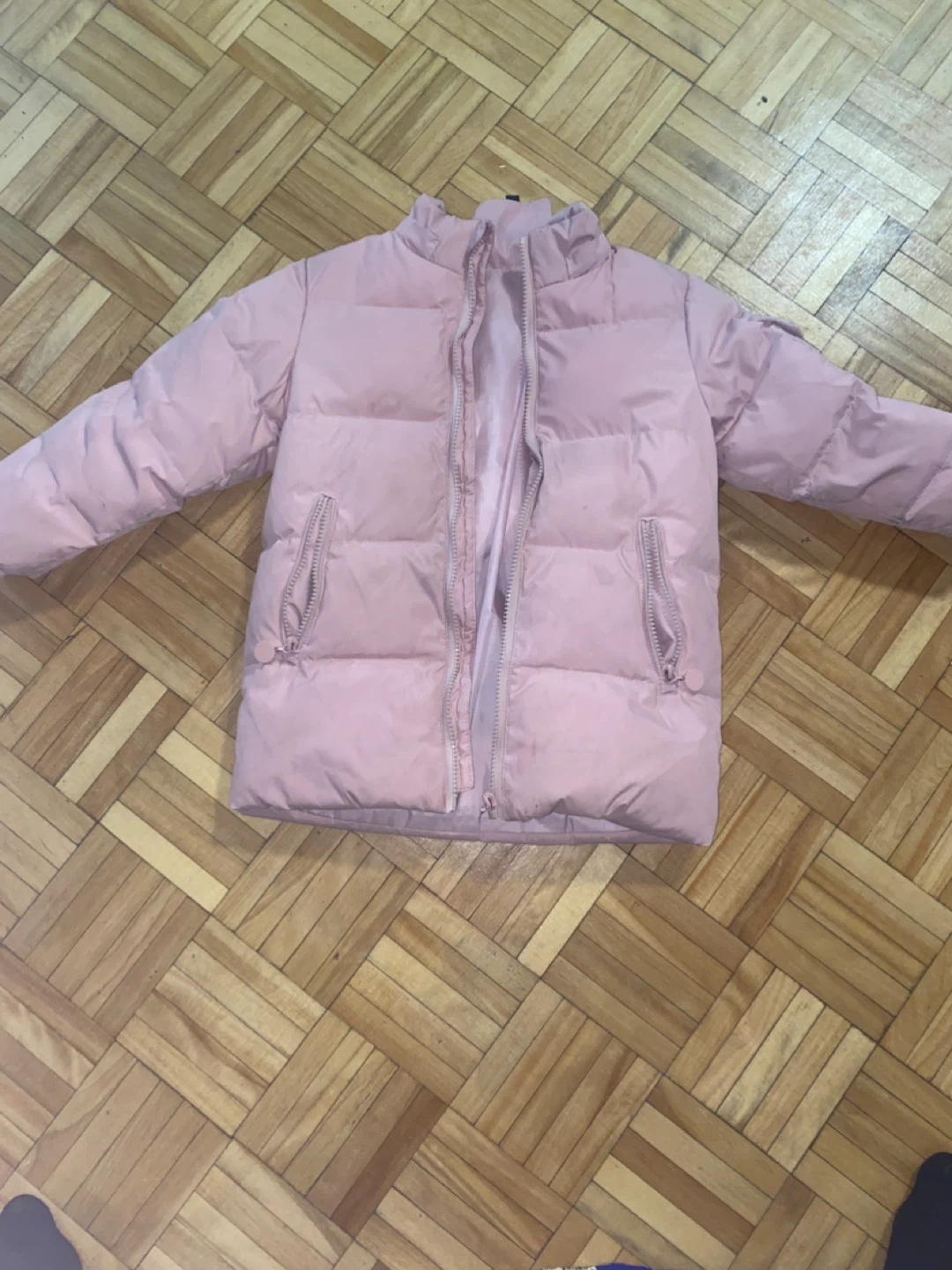 Pink Puffer Jacket