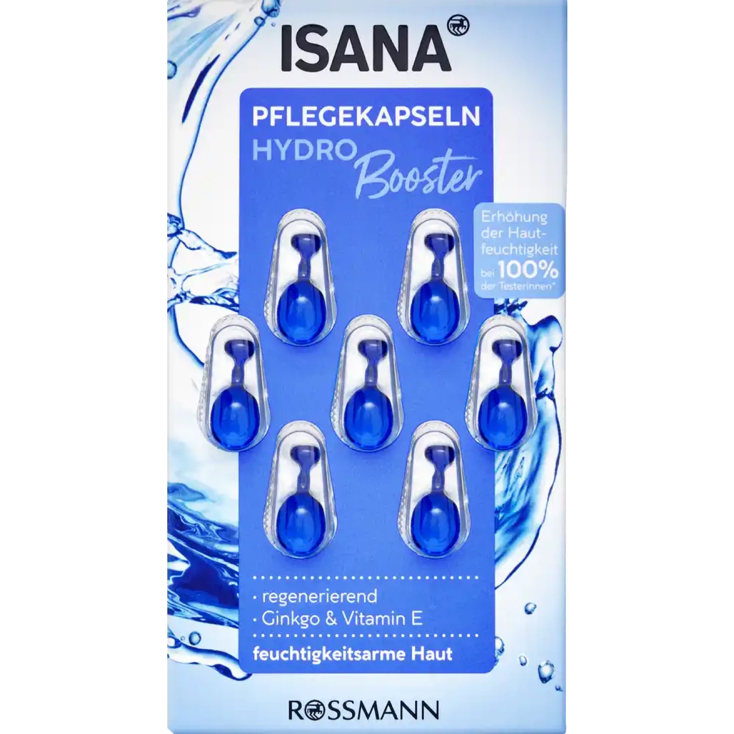 Rossmann ISANA Hydro Booster Serum Capsules_NWT