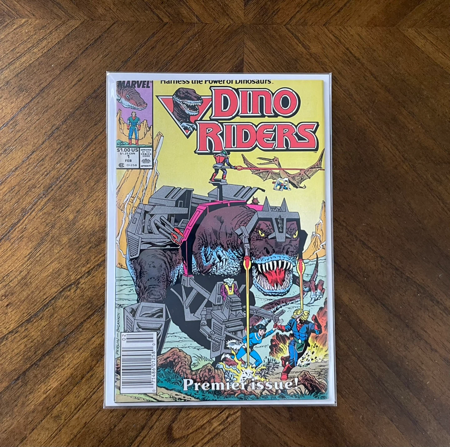 Marvel Comics Dino-Riders #1 Premier Issue