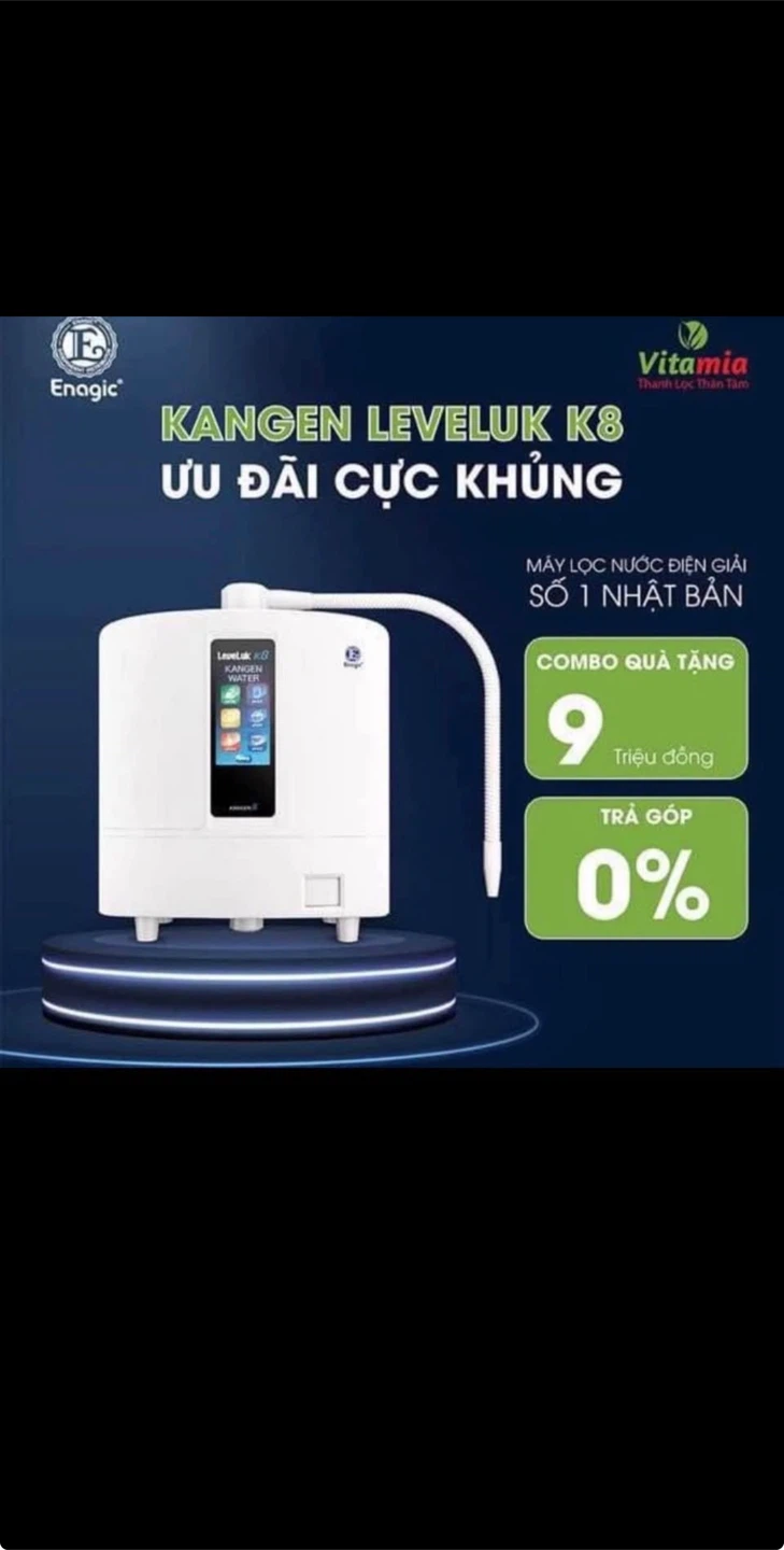 Enagic LeveLuk K8 Kangen Water Ionizer - photo 3