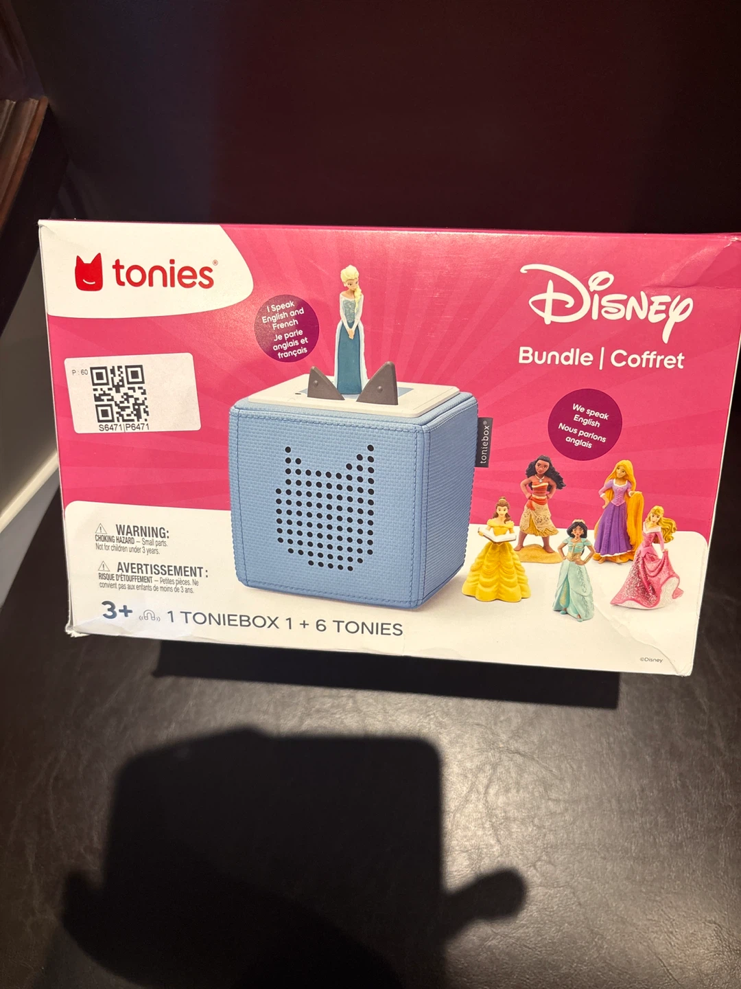Tonies Disney Bundle with 1 Toniebox and 6 Tonies