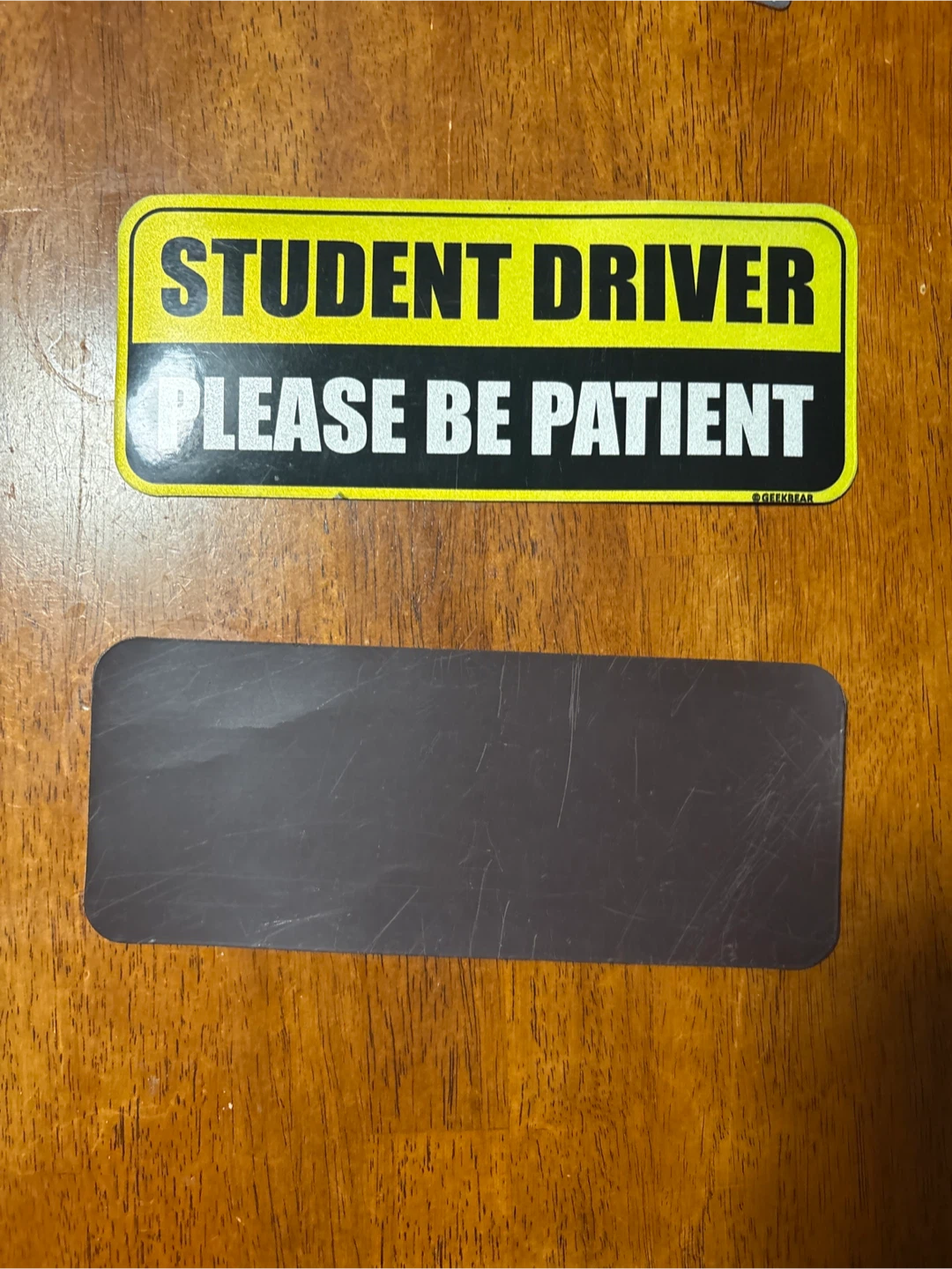 Student Driver Please Be Patient Stickers (2 Pack) - photo 2