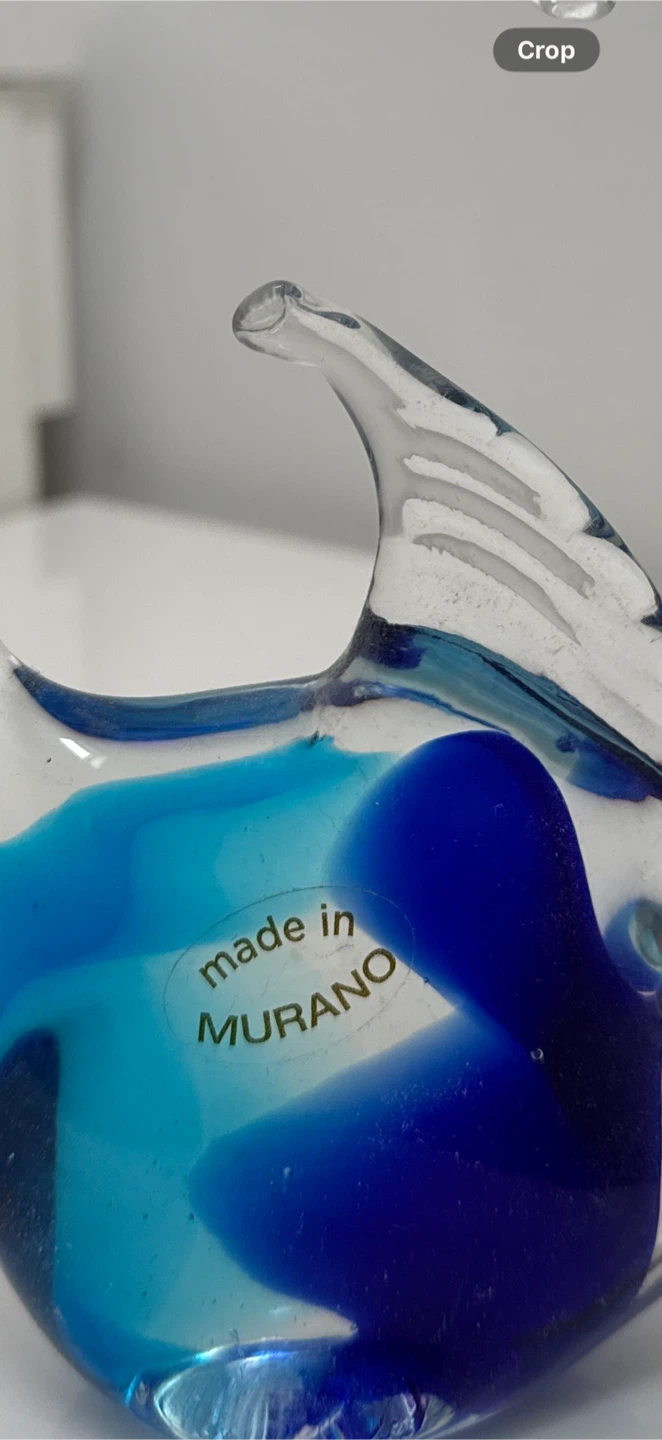 Murano Glass Swan and Fish Figurines - photo 4