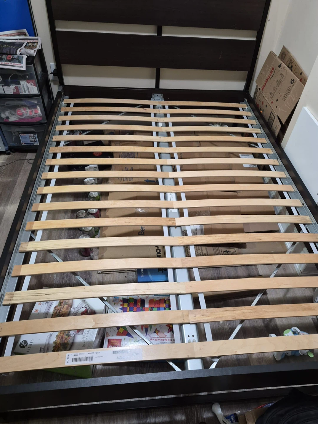 IKEA double bed in good condition with all parts