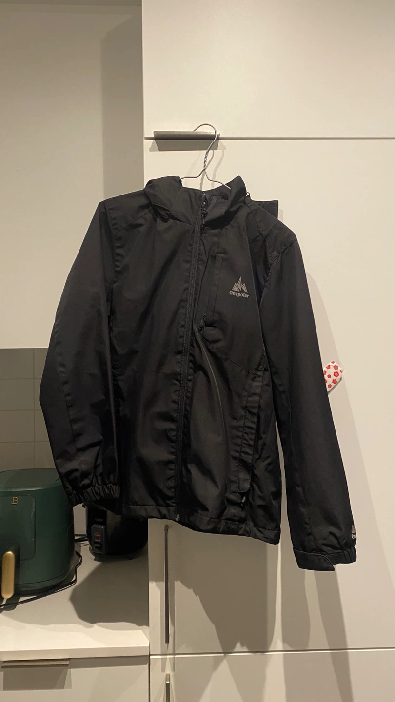 Onepolar Black Polyester Jacket XL