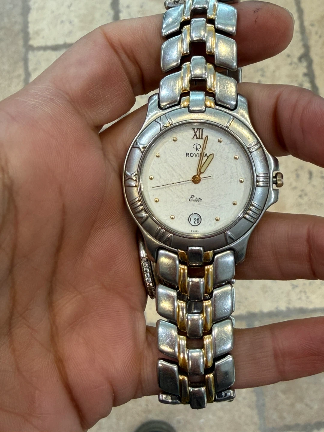 Rovena Elite Swiss Quartz Watch