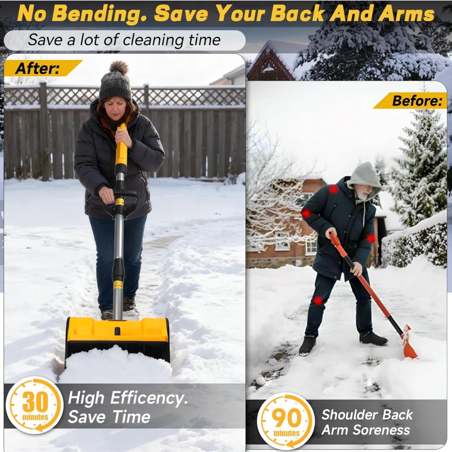 Cordless snow shovel - photo 2