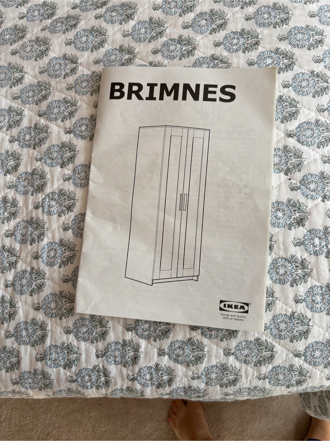 IKEA BRIMNES Wardrobe - White - photo 3