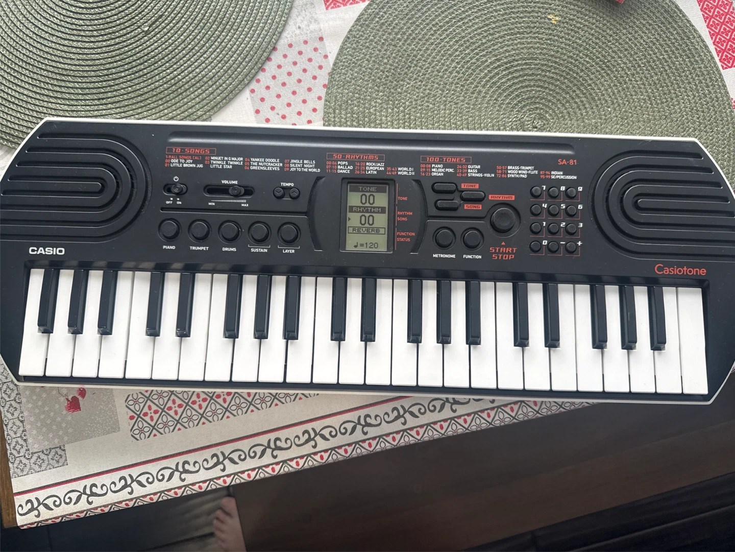 Casio SA-81 Casiotone Portable Keyboard