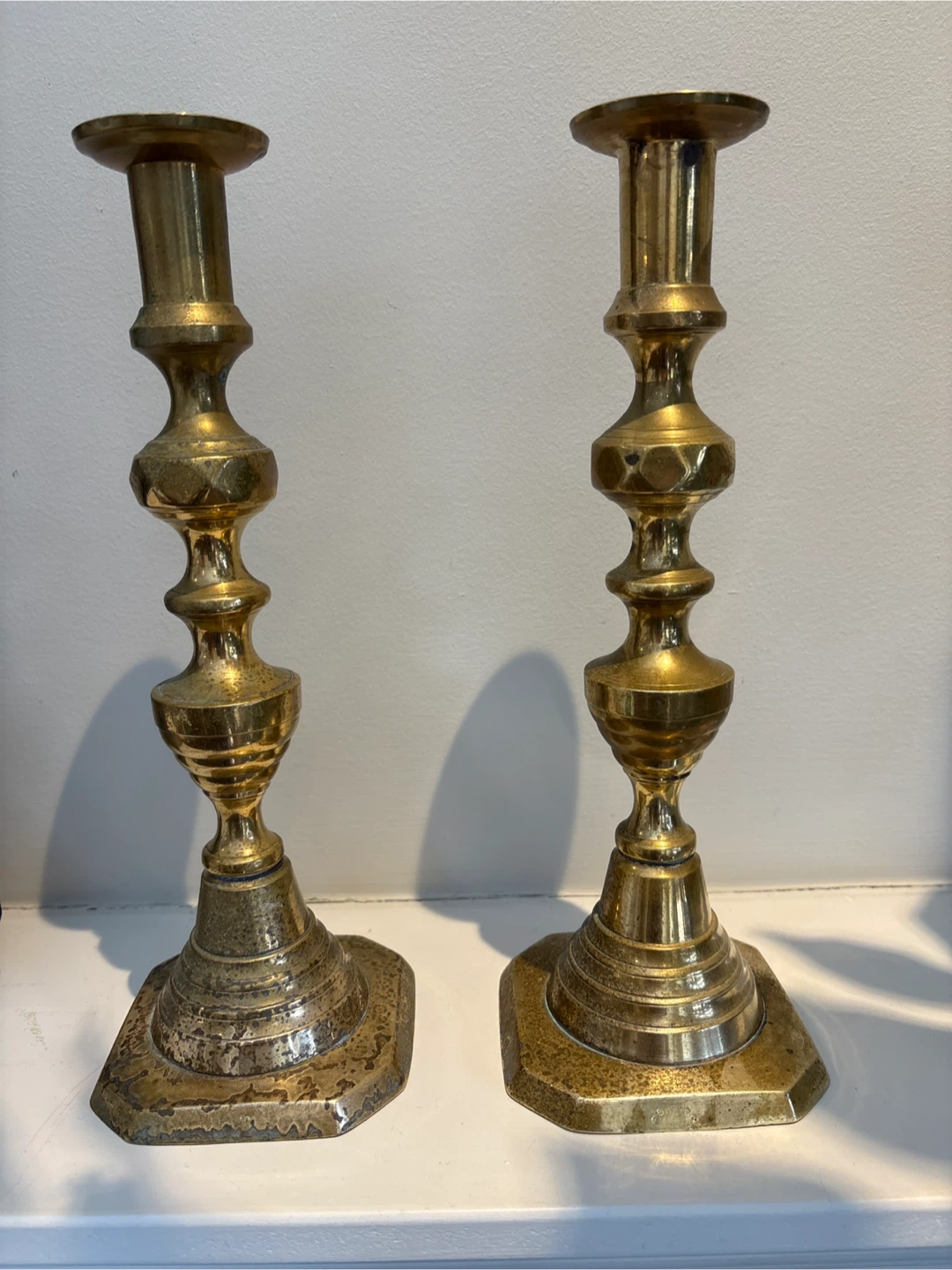 Pair of Brass Candlesticks