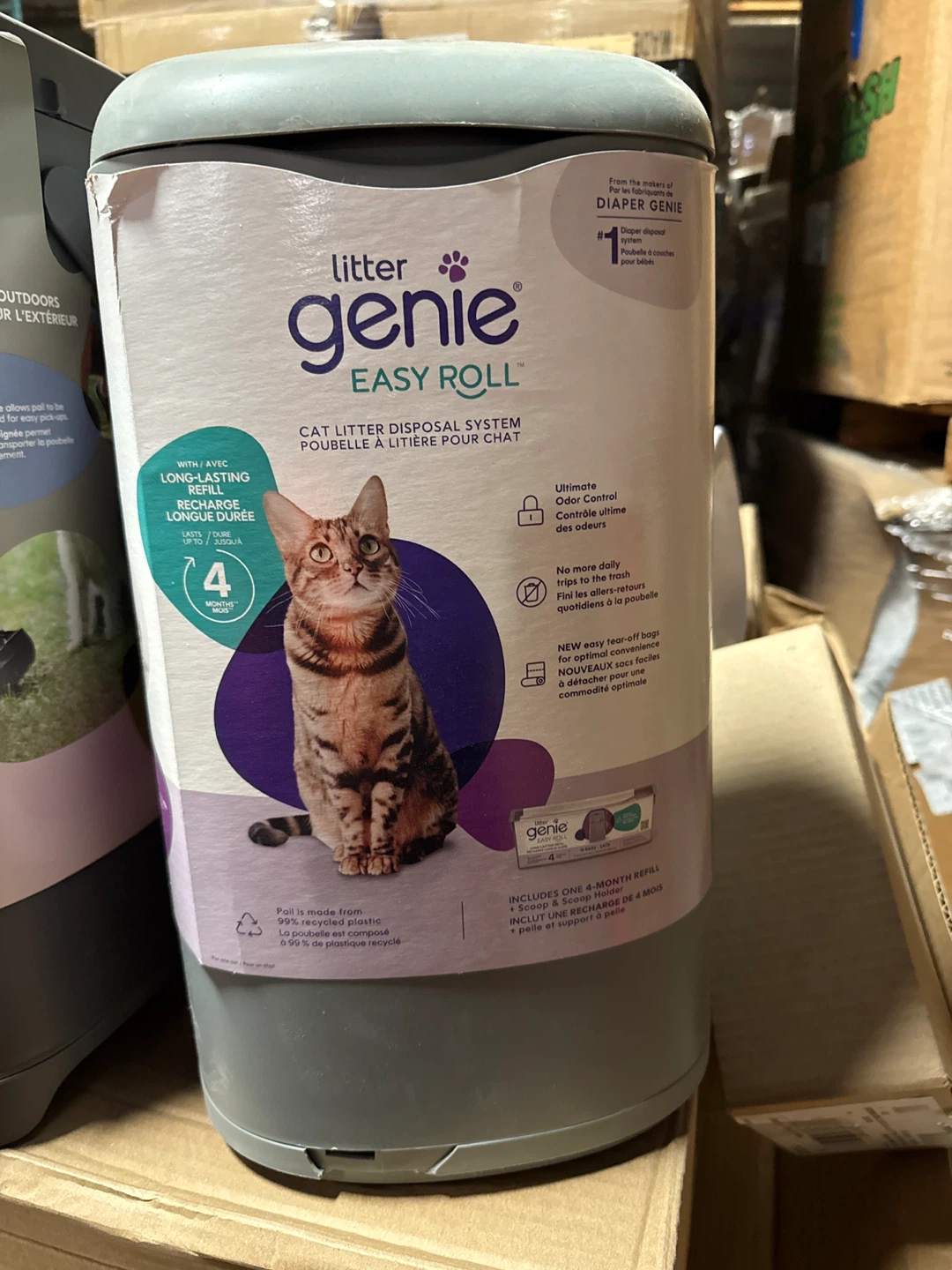 Litter Genie Easy Roll Cat Litter Disposal System