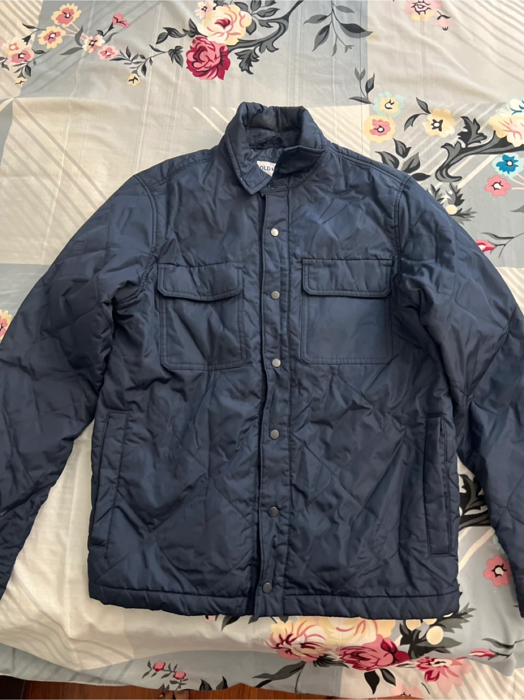 Old Navy Quilted Snap-Button Jacket - photo 2