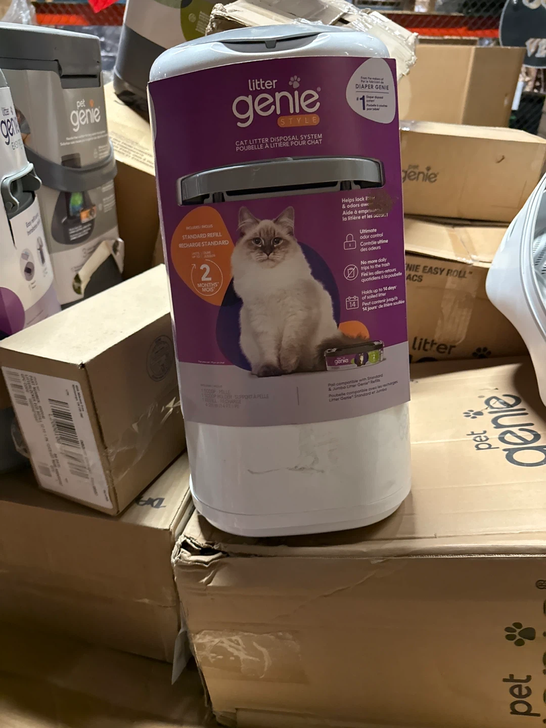 Litter Genie Style Cat Litter Disposal System