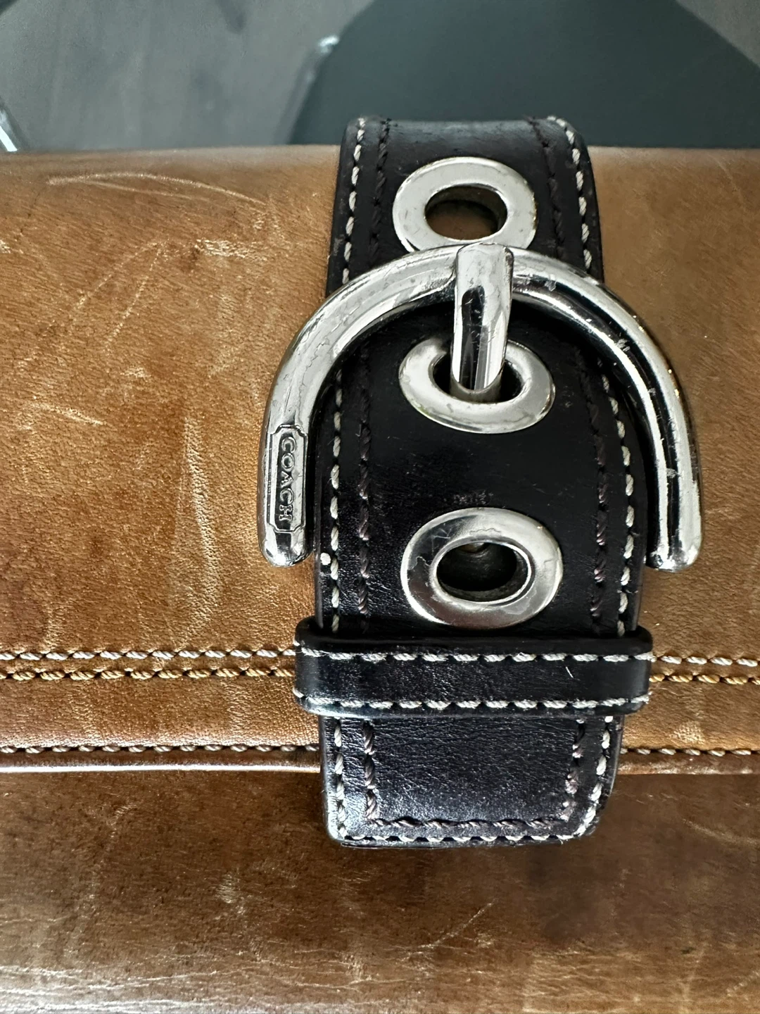 Vintage Coach Leather Wallet