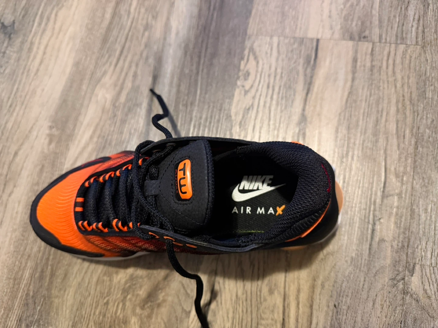 Nike Air Max TW Running Shoes Orange Black Men's Size 9 - photo 3