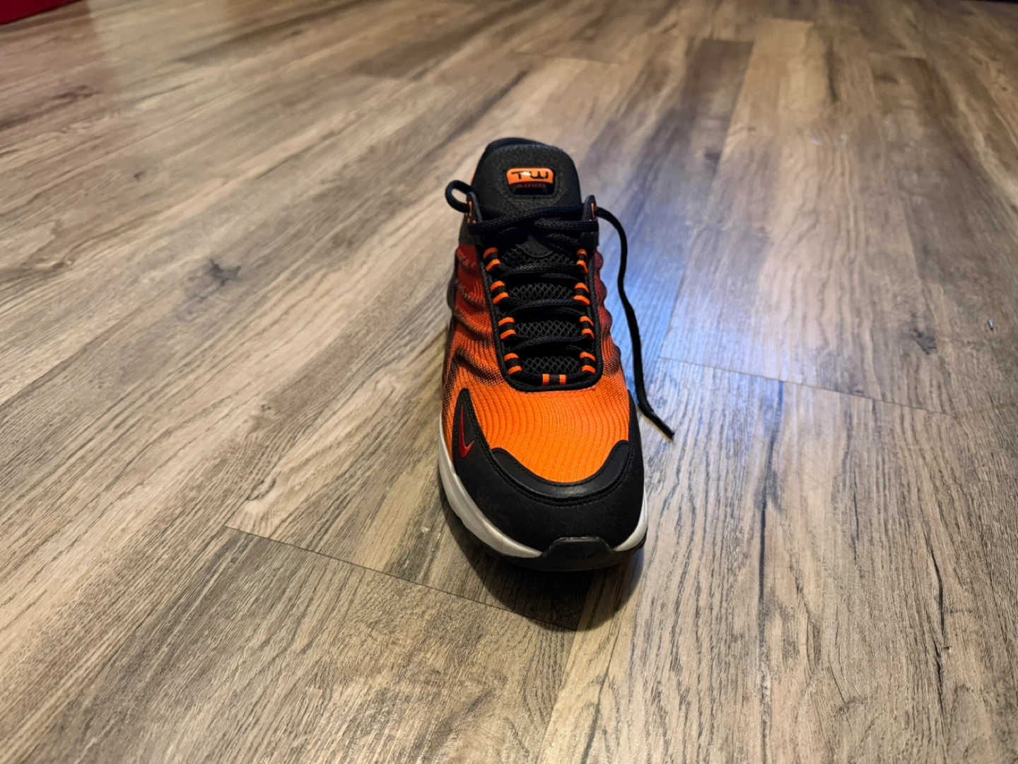 Nike Air Max TW Running Shoes Orange Black Men's Size 9 - photo 2