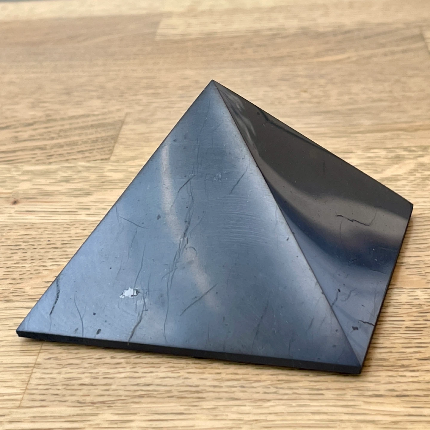 Large Shungite Pyramid - EMF Protection & grounding - photo 3