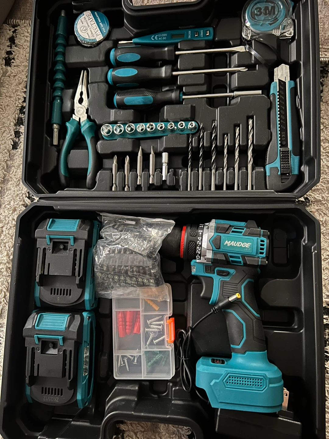 Cordless Drill Set with Accessories - photo 2