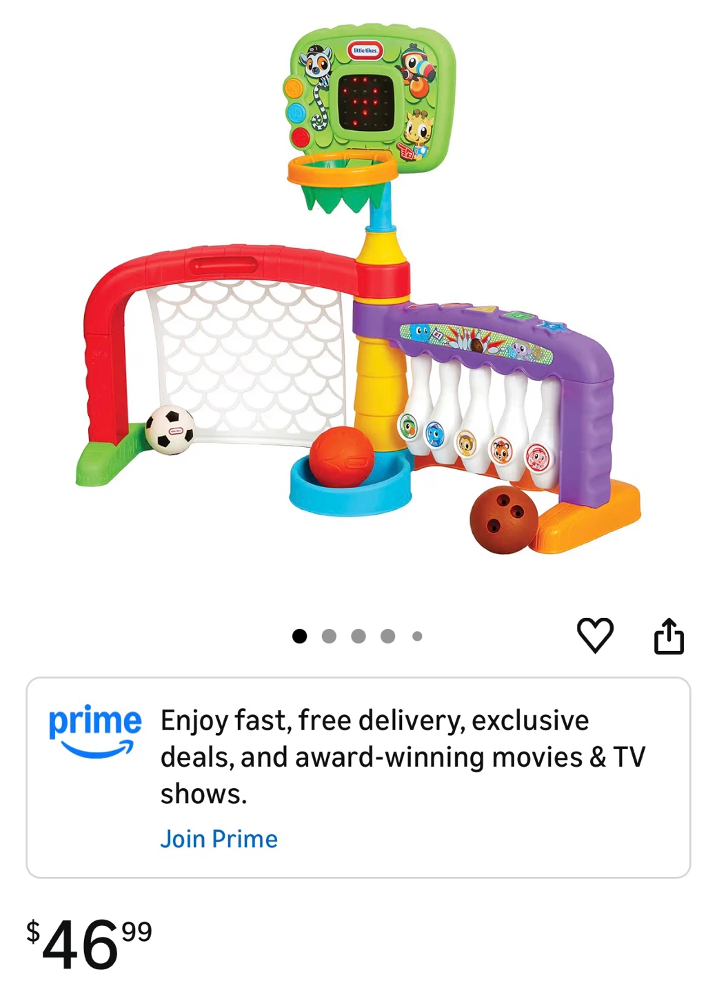 Little Tikes 3-in-1 Sports Zone