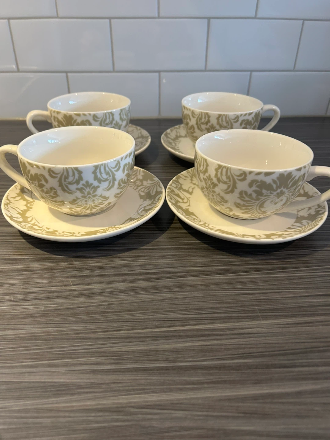 Bowring set of 4 Cups and Saucers