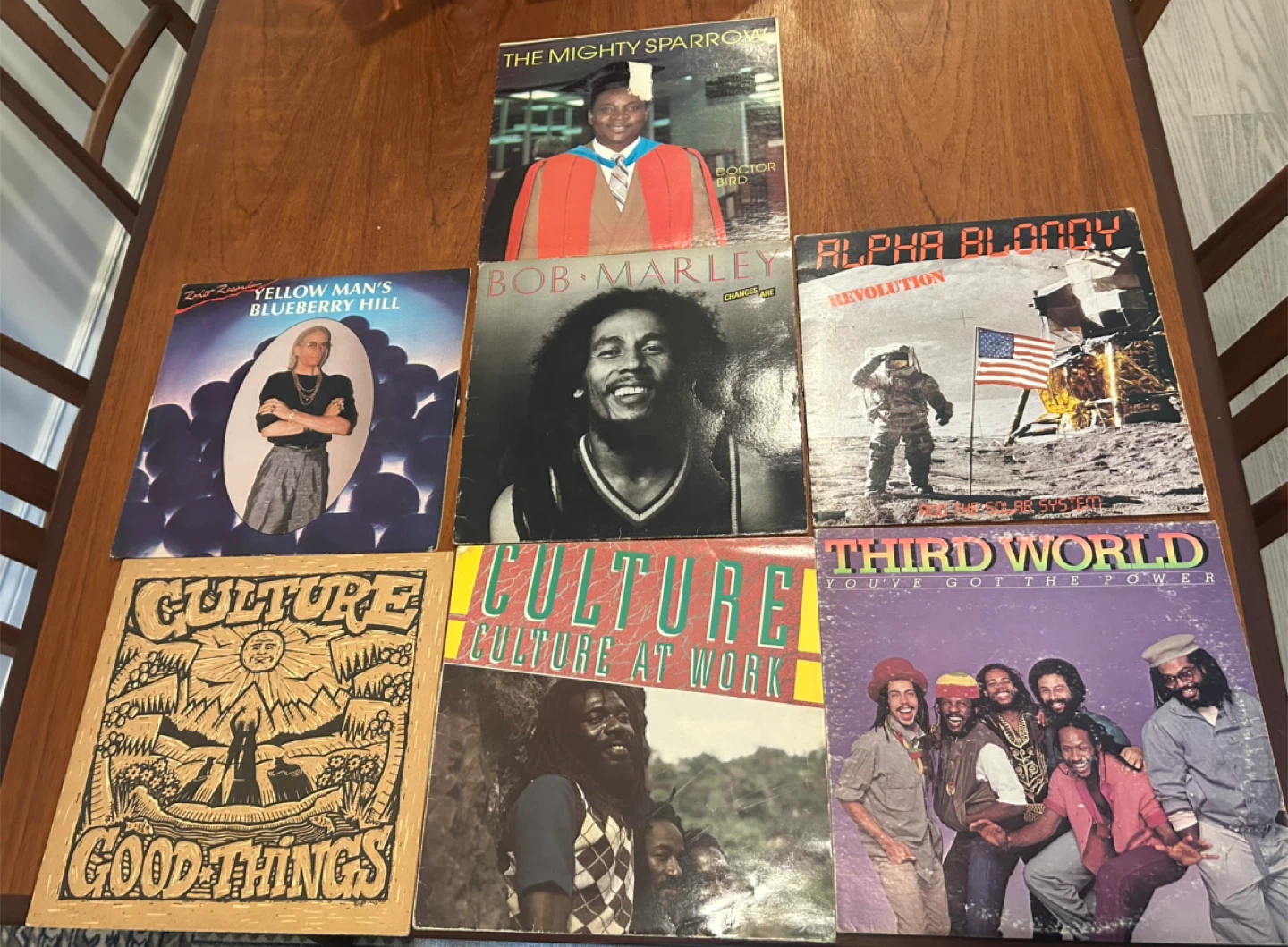 Lot of 7 Vintage Reggae and Calypso Vinyl Records - photo 3