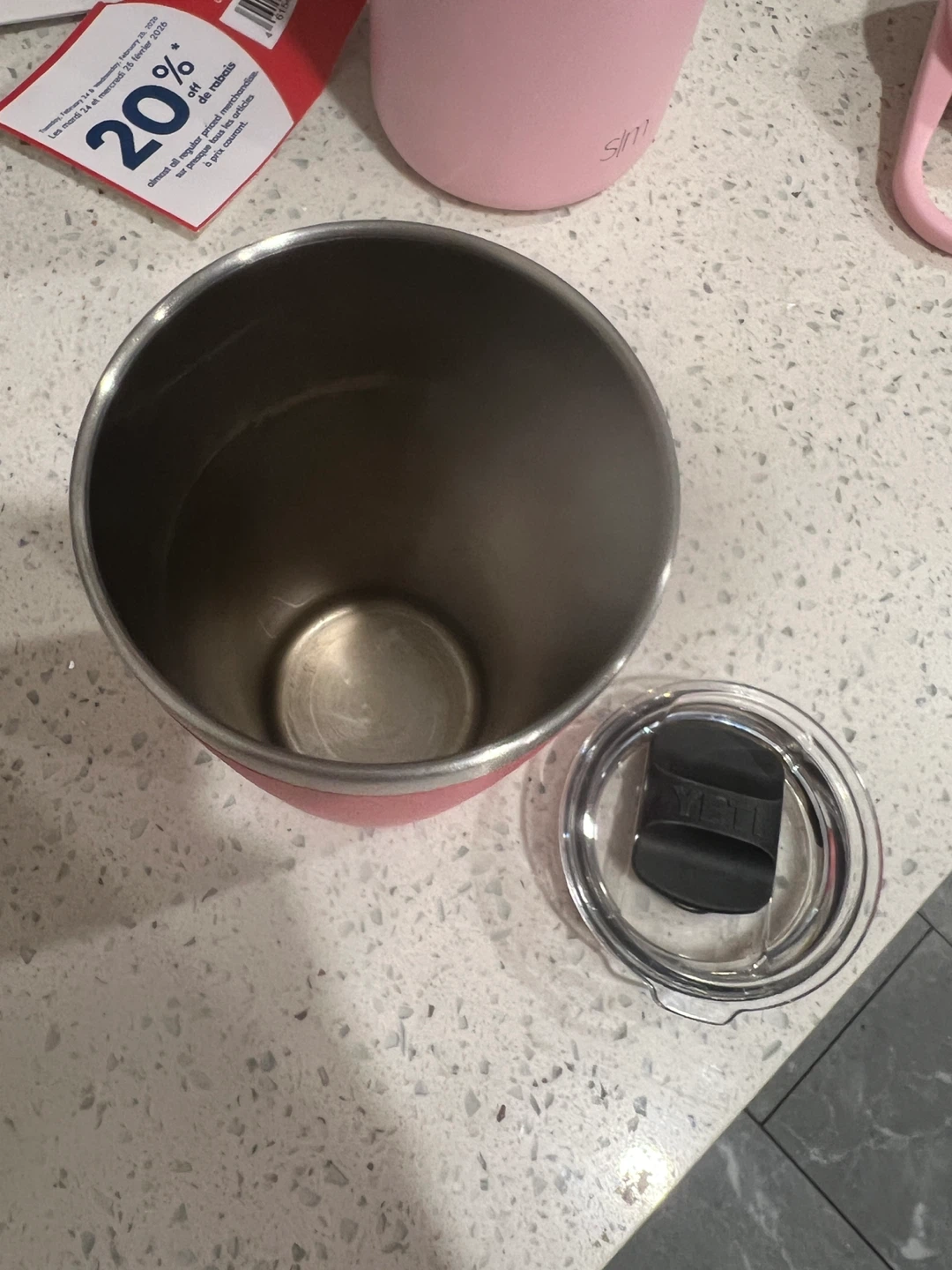 Yeti Rambler Tumbler - Bright Pink - photo 3