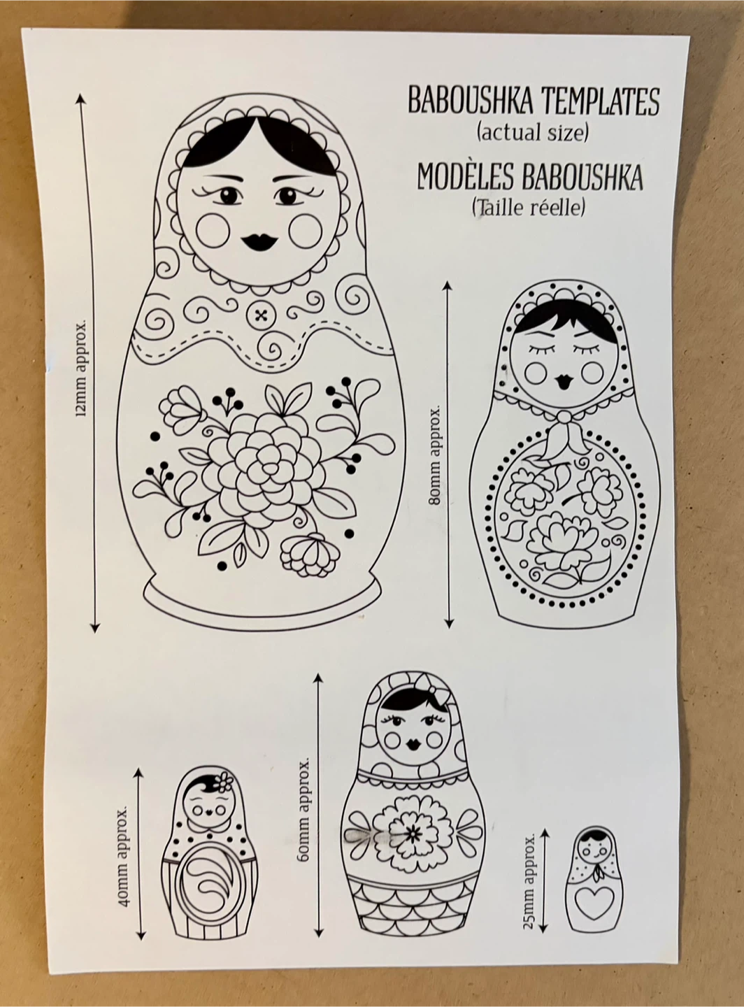 PAINT YOUR OWN BABOUSHKA - photo 5