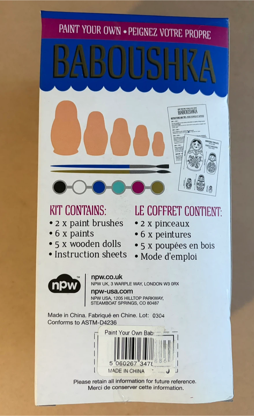 PAINT YOUR OWN BABOUSHKA - photo 3