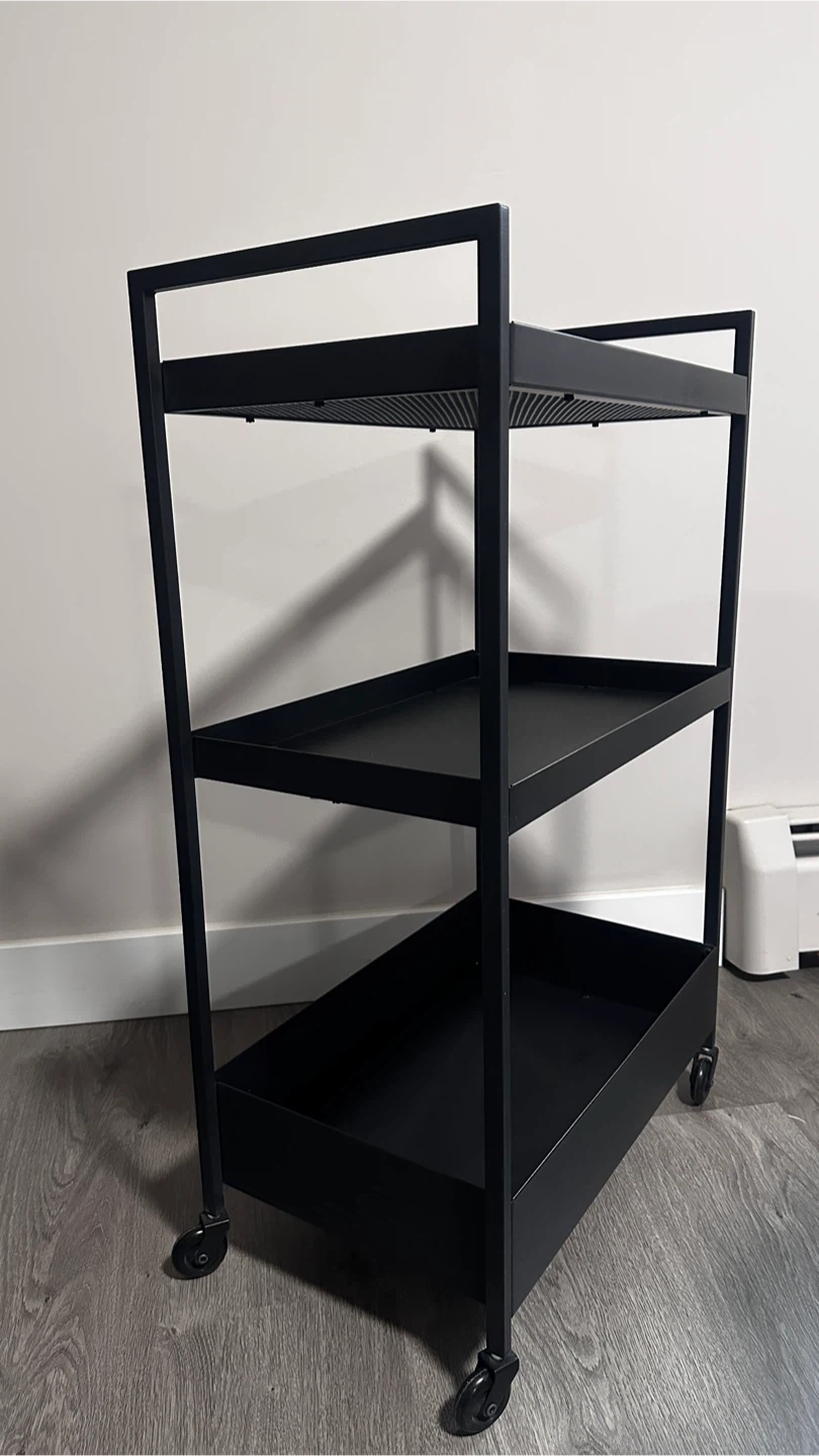 Black utility cart - photo 2