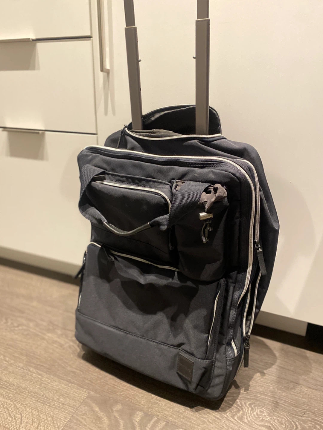 Black Rolling Carry-On Suitcase - photo 3