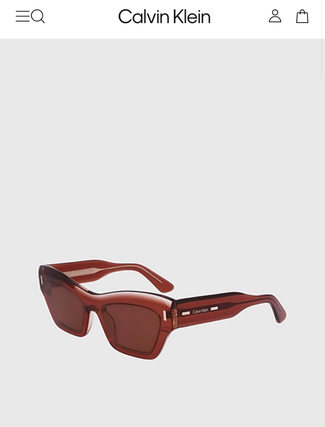 Calvin Klein Butterfly Sunglasses CK23503S - photo 3