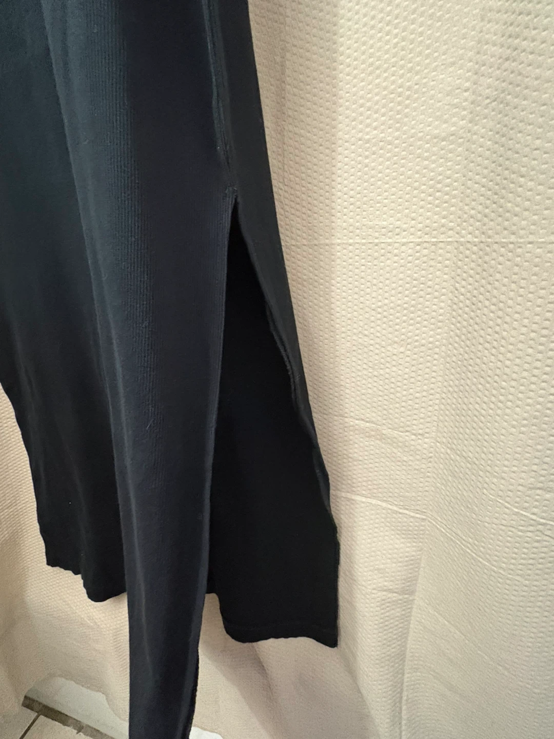 Universal Thread Black Ribbed Maxi Dress XXL - photo 3