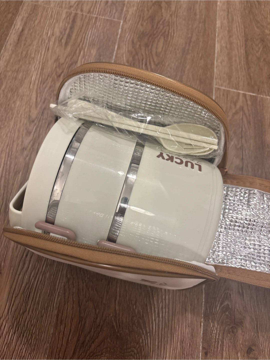 Lucky Fashion Insulated Lunch Box with Utensils - photo 2