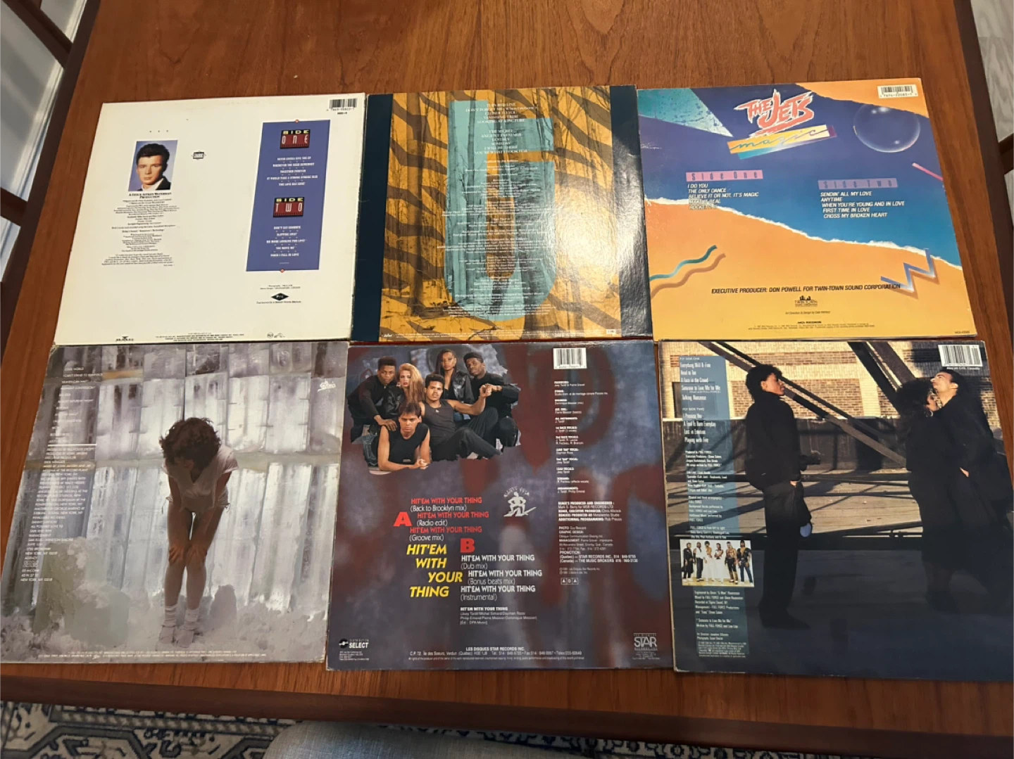 Lot of 6 1980s Vinyl Records - photo 2