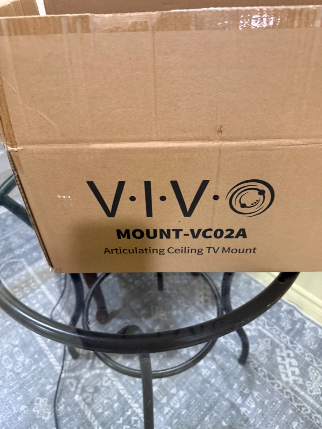 VIVO Articulating Ceiling TV Mount - Model MOUNT-VC02A
