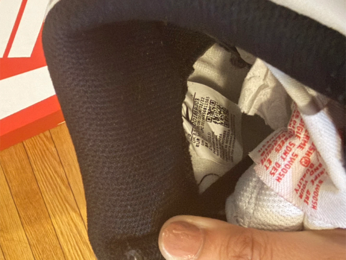 Nike Dunk High Panda Sneakers - photo 3