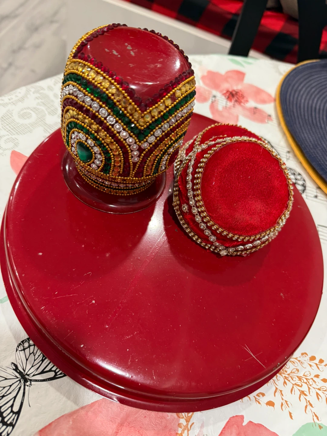Decorative Puja Thali Set - photo 4