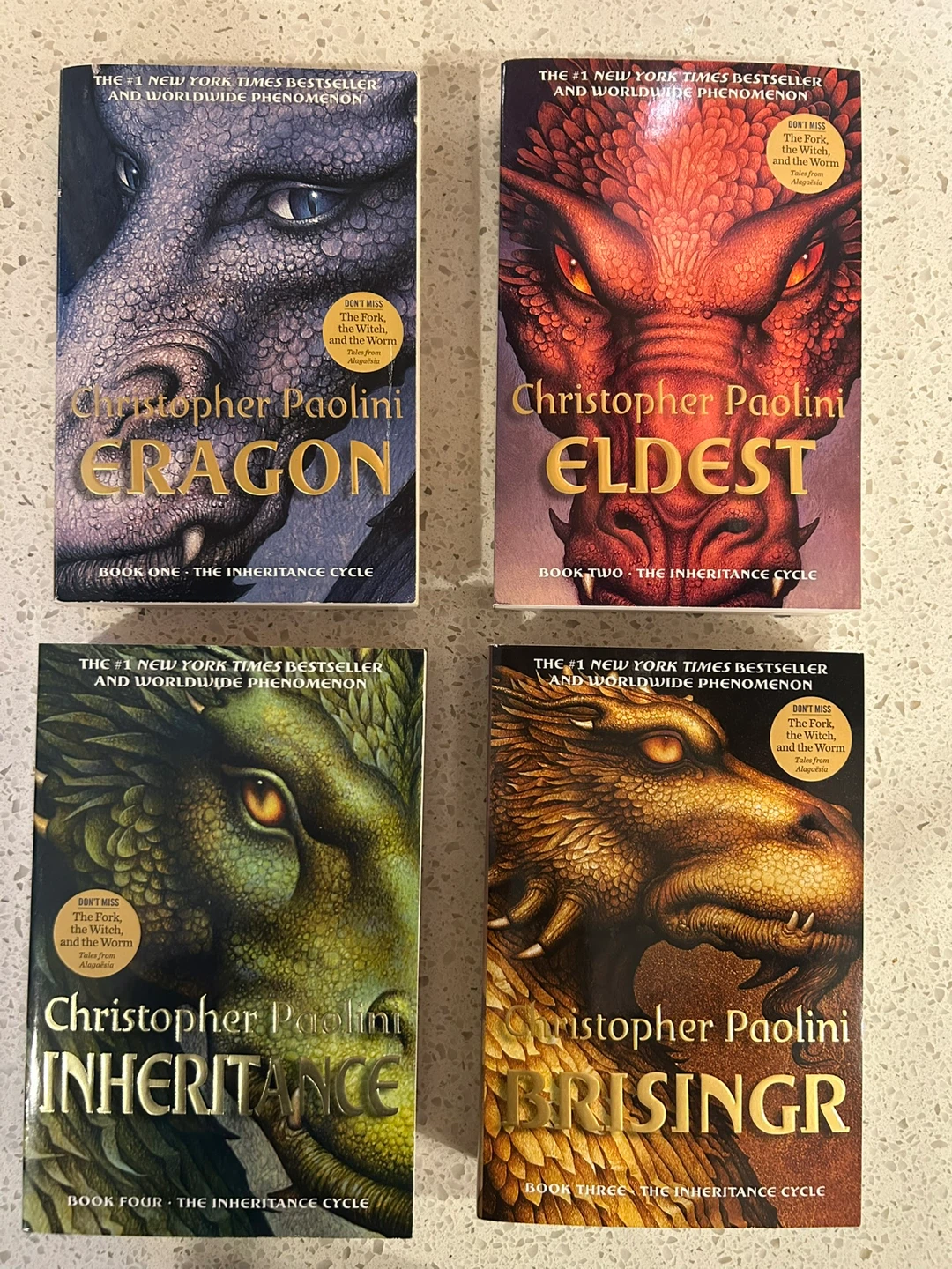 The Inheritance Cycle Books 1-4 by Christopher Paolini