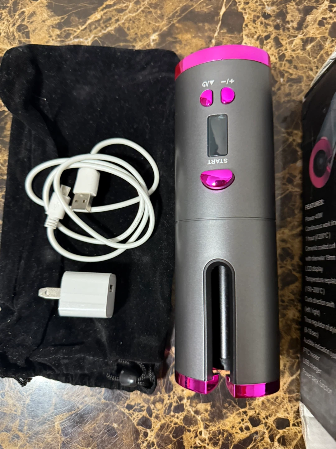 Cordless Automatic Hair Curler