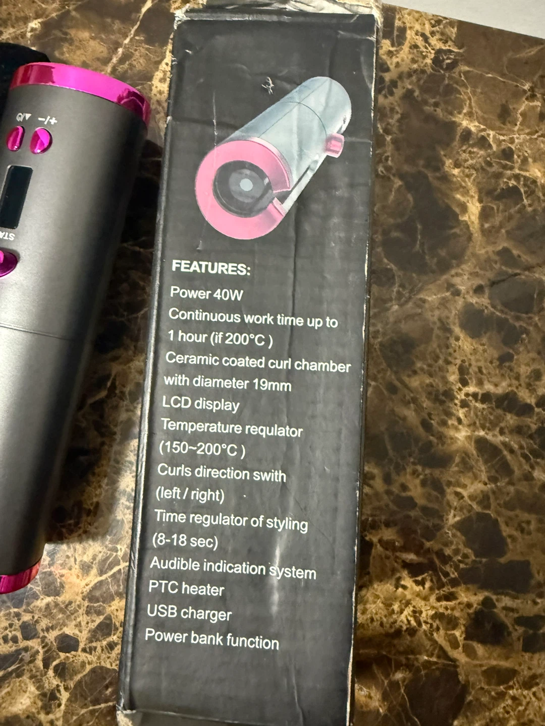 Cordless Automatic Hair Curler - photo 4