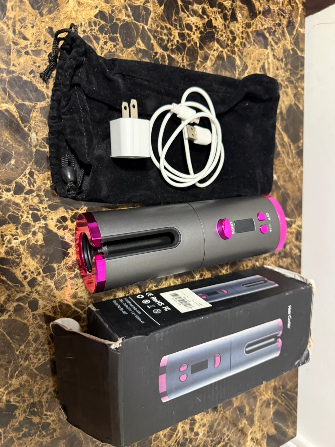 Cordless Automatic Hair Curler - photo 2