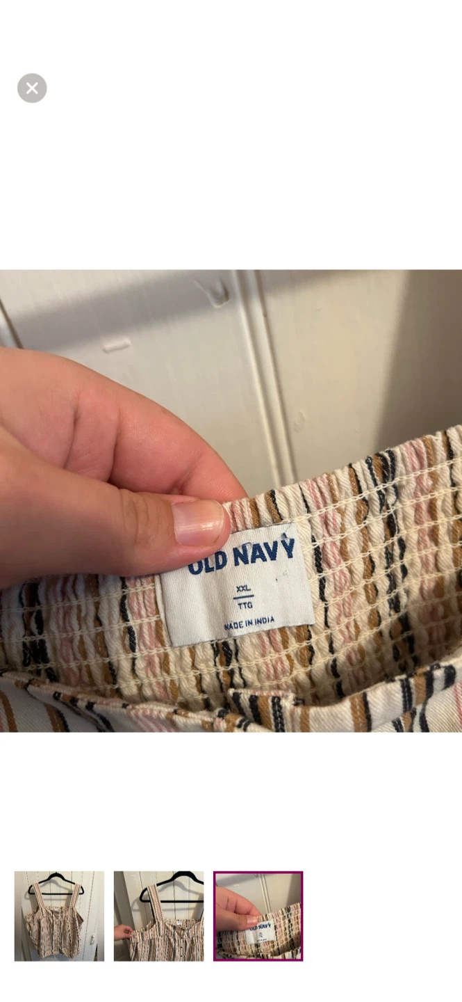 Old Navy Striped Tank Top XXL - photo 3