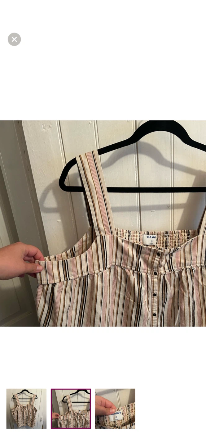 Old Navy Striped Tank Top XXL - photo 2
