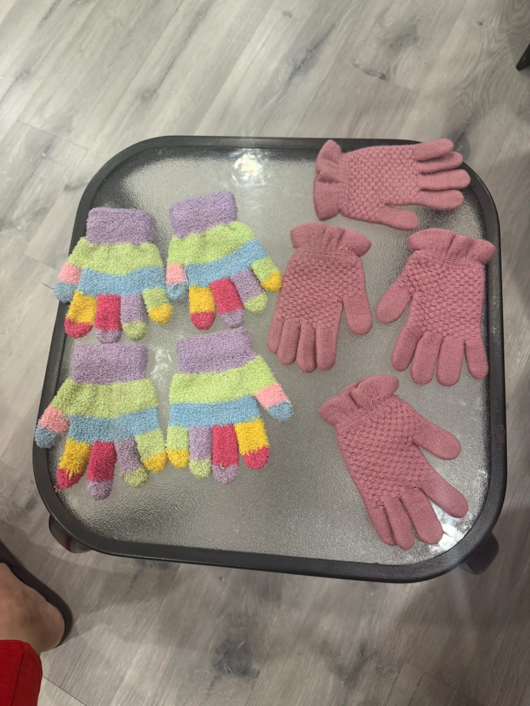 Kids' Gloves - Multi-coloured & Pink - photo 2