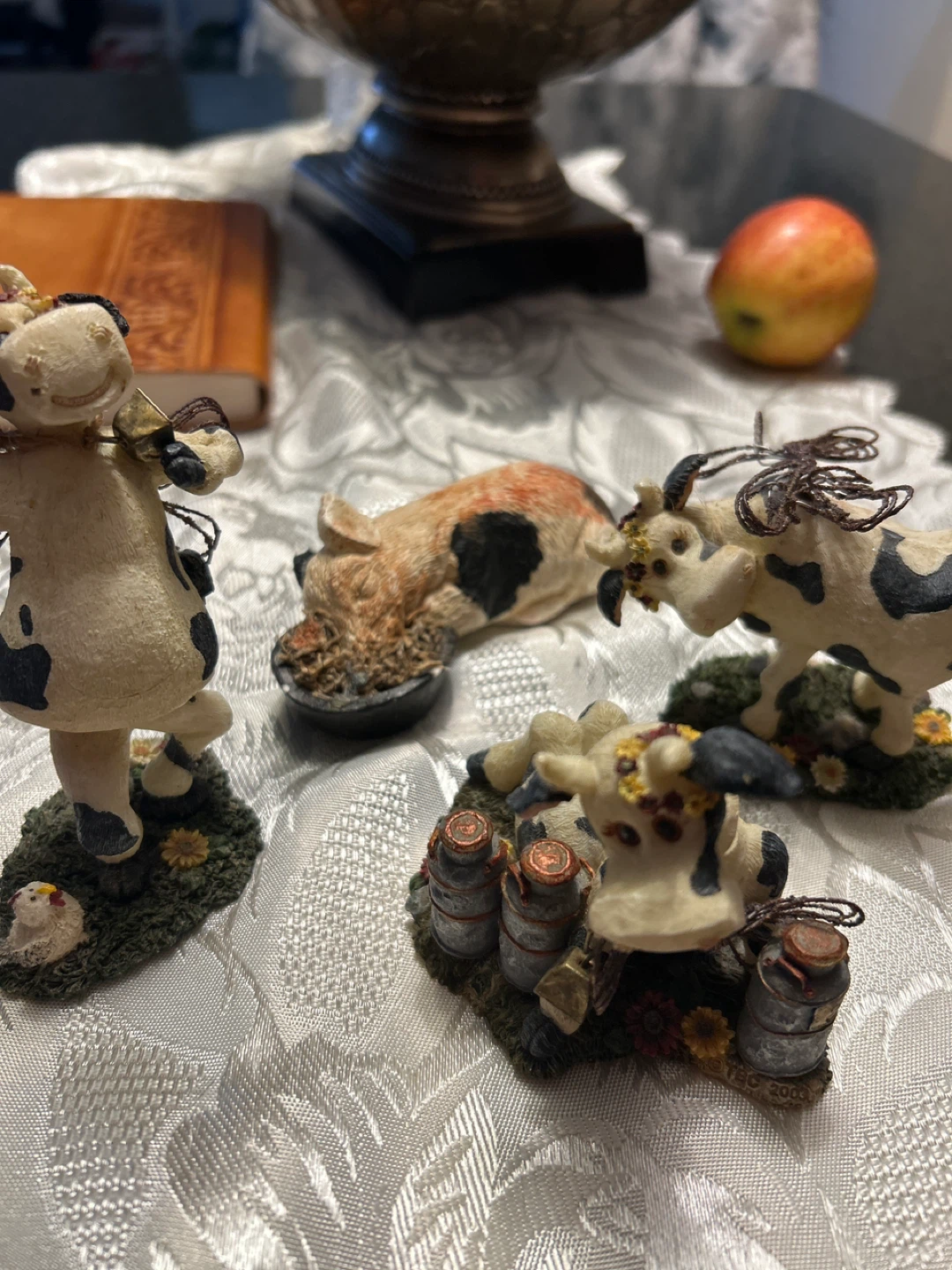 Boyds Bears & Friends Holy Cow! Figurines (Set of 3) - photo 3