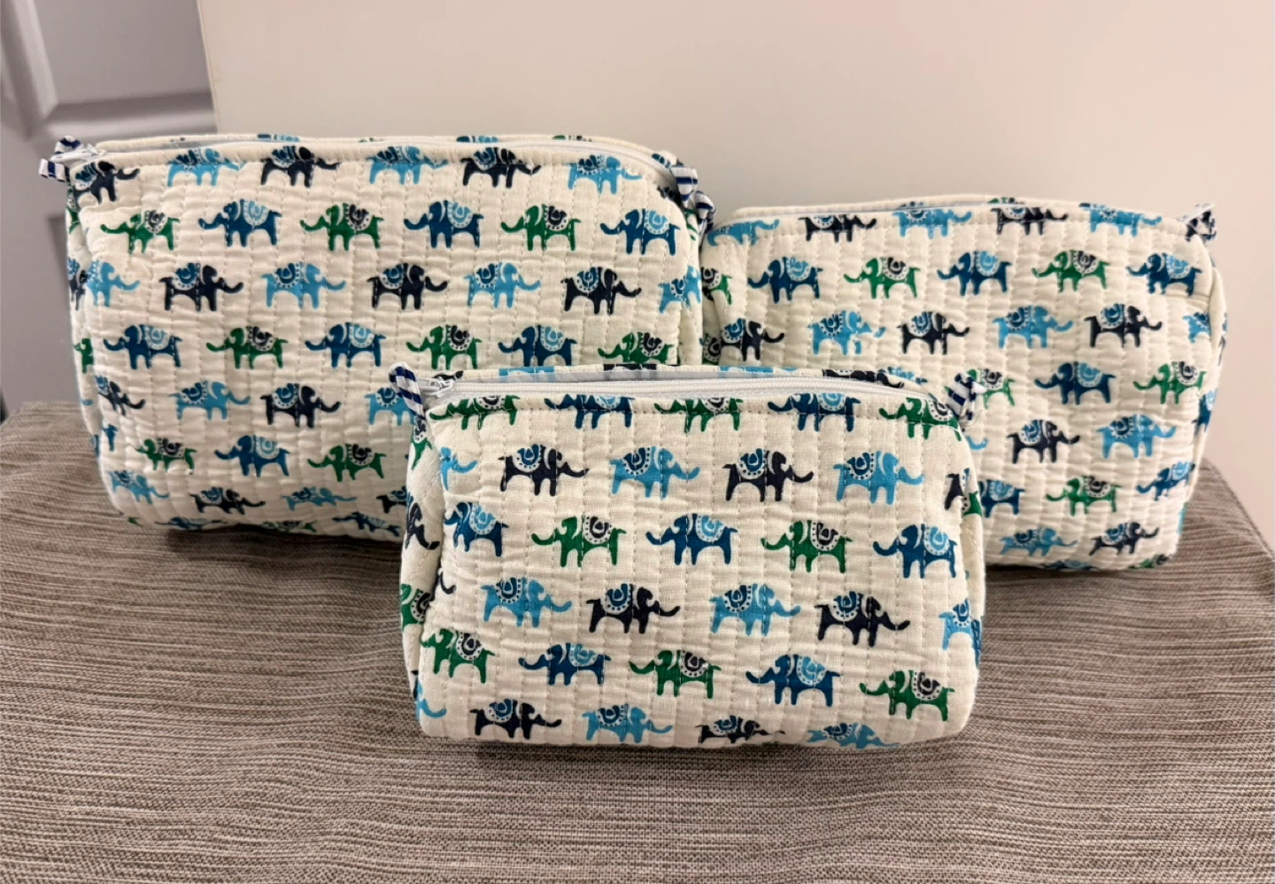 Set of 3 Quilted Pouches - photo 4