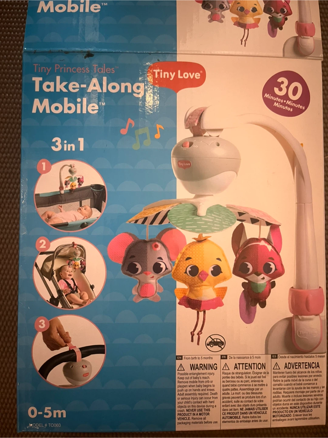 Tiny Love Take-Along Mobile - Tiny Princess Tales