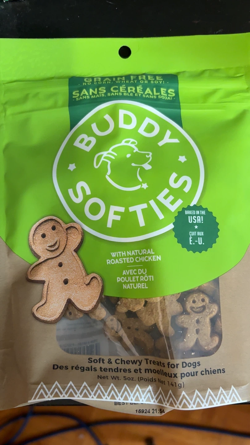 Buddy Softies Soft & Chewy Dog Treats with Roasted Chicken 5oz