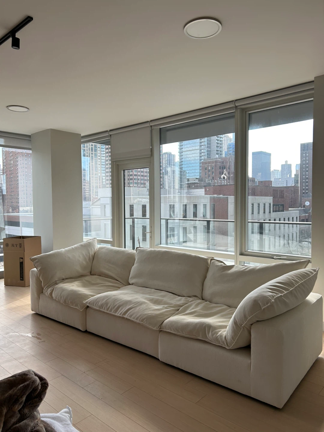 Cream Sectional Sofa