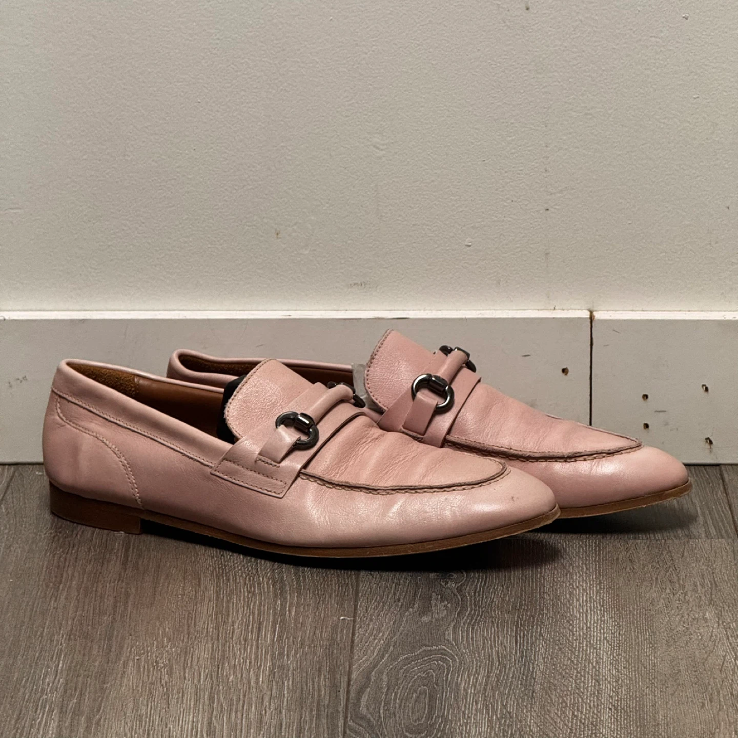 Burgundy Leather Loafers and other men size 9,10,11 - photo 4